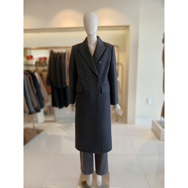 [여주점] 씨씨콜렉트 울캐시미어더블롱코트 E254msh163