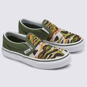 반스 키즈 페인티드 카모 클래식 Slip-on 슬립온 VN0A5KXMBGK