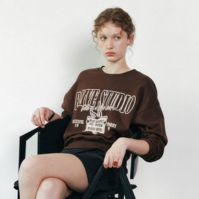 Rabbit Graphic Sweatshirt in Brown VW3AE109-93