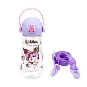 릴팡원터치어깨끈트라이탄빨대물통(쿠로미) 470ml