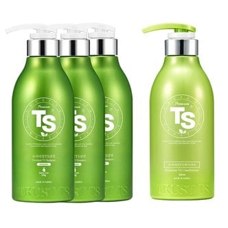 티에스 프리미엄 TS샴푸 500gx3+프리미엄 TS컨디셔너 500ml