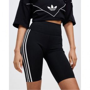 3540324 adidas 아디다스 오리지널 아디컬러 클래식 하이웨스트 쇼트 레깅스 - 블랙 57313513