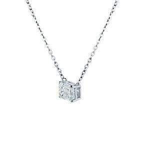 14K 랩다이아몬드 아만티 1ct 목걸이