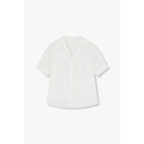 [지컷25S/S]퍼프 슬리브 레이스 카라 블라우스(7295260101)