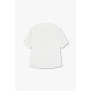 [지컷25S/S]퍼프 슬리브 레이스 카라 블라우스(7295260101)