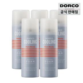 도루코 페이스 맨즈우디 쿨링 쉐빙폼 74ml 5개 (S50650216)