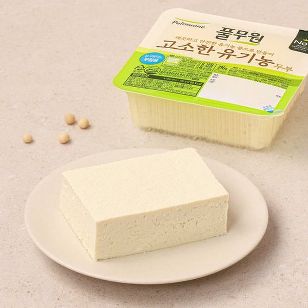 [쓱7클럽] 풀무원 고소한 유기농 부침두부 290g