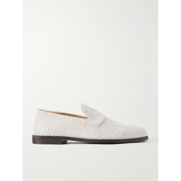 브루넬로쿠치넬리 우븐 스웨이드 페니 로퍼 46376663163016841