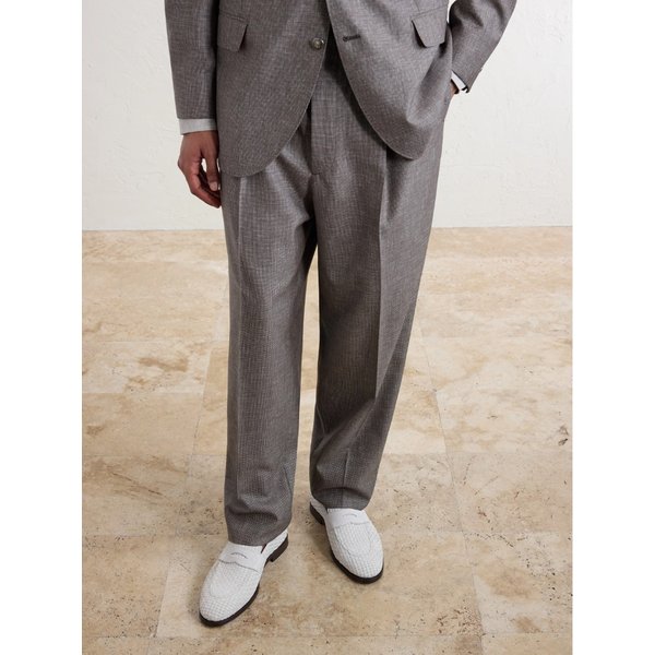 브루넬로쿠치넬리 우븐 스웨이드 페니 로퍼 46376663163016841