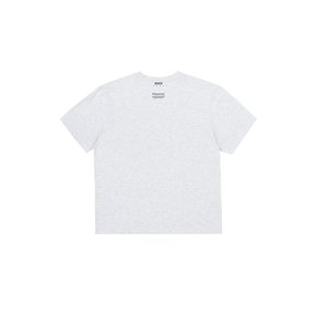 Mirror Typography Graphic T-Shirt (Grey)