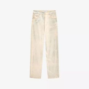 5469323 IRO Chandra metallic straight-leg mid-rise denim jeans