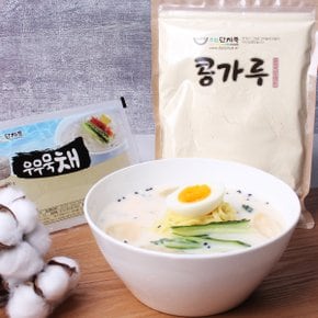 콩국이기가막혀, 국내산 콩가루400g+우무묵채 증정