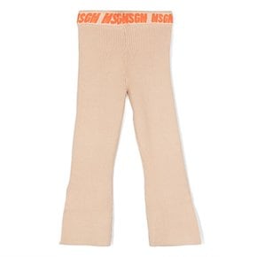 RIB KNITTED PANTS GIRL - F3MSJGPA070