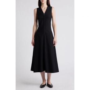 5074447 COS Sleeveless Cotton Blend Midi Dress