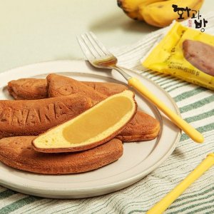  [화과방] 우리쌀로 만든 카스텔라 바나나 (40gx6개입) 바나나빵 쌀...