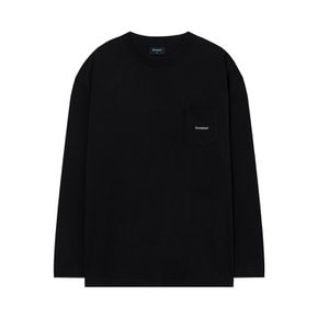 베이직 포켓 롱슬리브 Black CO2503LT02BK