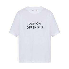 [해외배송] FASHION OFFENDER 코튼 티셔츠 1125JTS006357AWHITE B0711504760