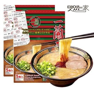  이치란 돈코츠 라멘 5인x2세트 /일본 라멘 맛집