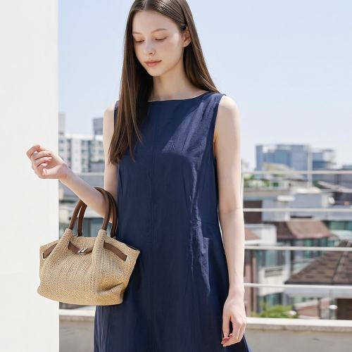 KARRA / KARRA 아일랜드위빙버킷백_A6M0877
