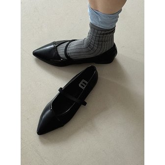 레이지앤 Kellin 스틸레토 메리제인 플랫슈즈(1cm)_APF1909  4color