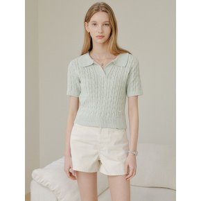 샐리 카라 니트 탑 / SALLY CALLAR KNIT TOP_3colors