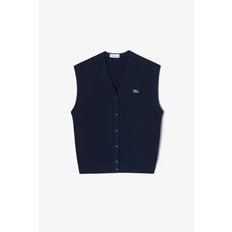 라코스테 [시흥점] 여성 링스링스 브이넥 베스트 AF6915-54G