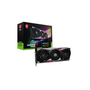 MSI 그래픽 보드 GeForce RTX 4070 Ti GAMING X TRIO 12G A VD8369