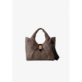 4460508 Borbonese CORTINA MEDIUM - Handbag brown