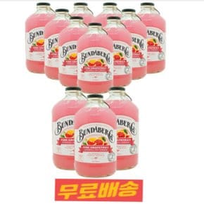 분다버그 핑크자몽 375ml x12개