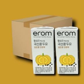 기타 이롬 황성주 두유 검은콩 단호박 190ml 32개 국산콩