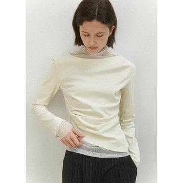 나인(Atelier Nain) (BL-4287)LOND2 WAIST TUCK BLOUSE