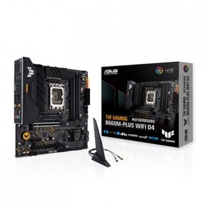 ASUS INTEL CPU(LGA1700) B660 ATX GAMING B660M-PLUS WIFI D4 제12세대 대응 칩셋 마더보드TUF