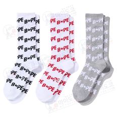 베이프 양말 STA JACQUARD SOCKS 1J70-184-002