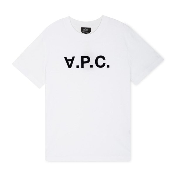 남성 VPC 로고 블랑/다크네이비 반팔티 COHBM M26384 TAE