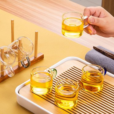 한국도예가 컬렉션 내열유리 유리잔 P08 6P 120ml