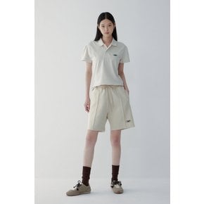 퍼프 슬리브 칼라 티셔츠 7115340707105