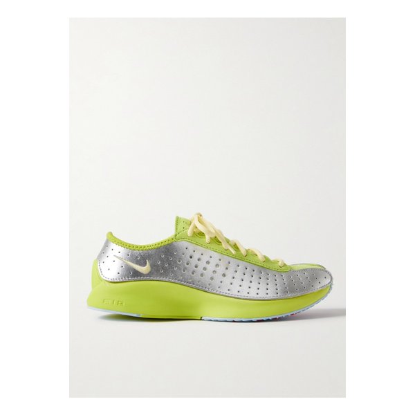 에어 슈퍼플라이 스웨이드 퍼포레이티드 메탈릭 가죽 스니커즈 1647597358689533