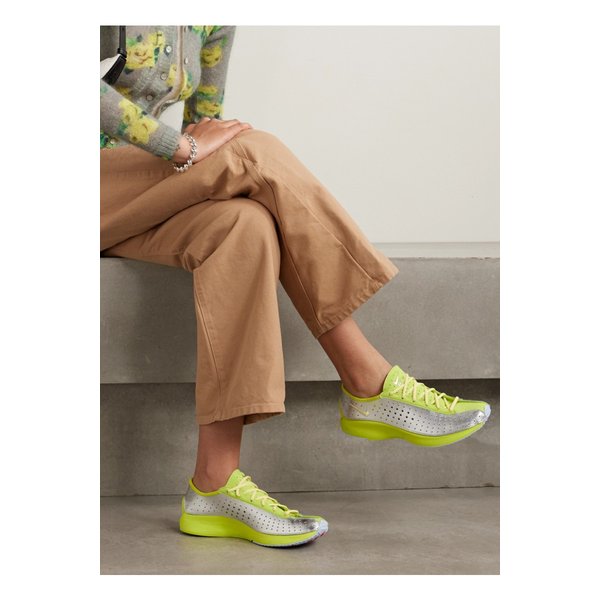 에어 슈퍼플라이 스웨이드 퍼포레이티드 메탈릭 가죽 스니커즈 1647597358689533