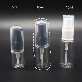 제이큐 화장품공병 펌프 용기 로션공병 여행용공병 10ml X ( 5매입 )