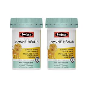 [해외직구] 호주직구 스위스 키즈 이뮨 헬스 60정 2팩 Swisse Kids Immune Health