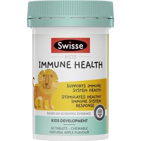 [해외직구] 호주직구 스위스 키즈 이뮨 헬스 60정 2팩 Swisse Kids Immune Health