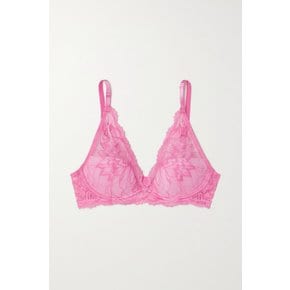 Seductive Comfort Lace Underwired Plunge Bra 베이비 핑크