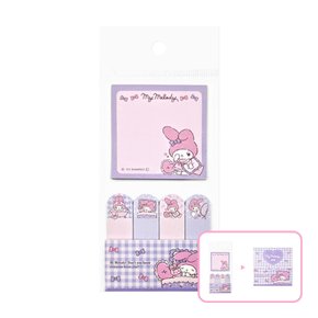 체크리스트메시지메모지 동물형메모지 체크리스트메모 점착 산리오 메모지마이멜로디 메모지