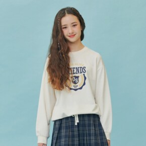 [2color]여아 레터링 약기모 크롭 T-shirt