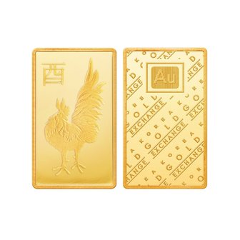 한국금거래소 닭 골드바 37.5g 순금24K
