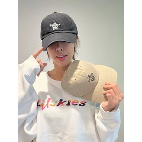 X 로니 산도발 콜라보 25FW 남녀공용 캡모자 2색 택1 WHR30DS WHR30BKX