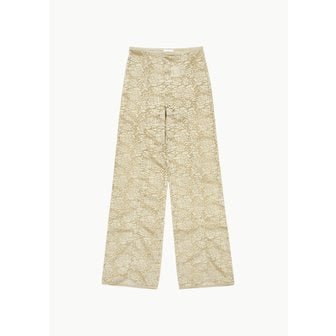 샵아모멘토 비롯 24SS BIRROT ROSE LACE TROUSER (2 COLORS)