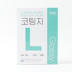 에센셜 정전기 방지 코팅지 A4 80mic 25매 Glossy