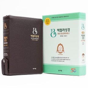 형광펜증정 성서원 고급판 빅컬러성경 개역개정 새찬송가 대합본 천연가죽 초코.._P358170957