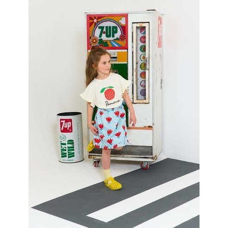 누클 22SPR FLOWER PATTERN SKIRT